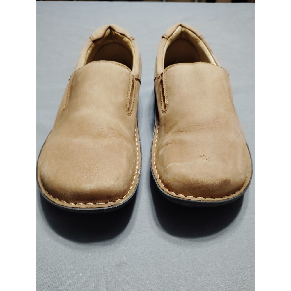 ALEGRIA "OZ" Men 40 (7.5) Chestnut Nubuck Slip-On AM-OZ-204 Comfort Casual Shoes - Picture 4 of 12